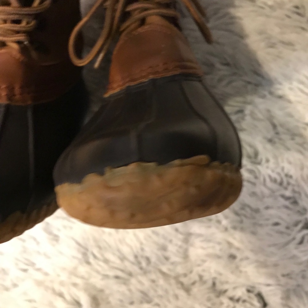 JBU By JAMBU Woman’s Ontario Duck Boots Brown/Whiskey Color Size 8.5 - Picture 15 of 16